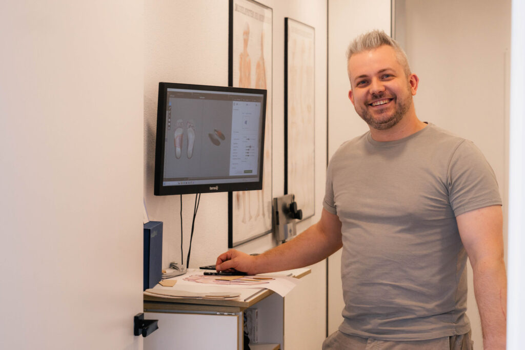 Fußanalyse bei Schäfer Orthopädie-Schuhtechnik