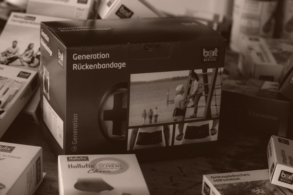 Rückenbandage aus dem Sortiment